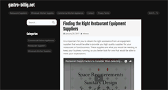 Desktop Screenshot of gastro-billig.net